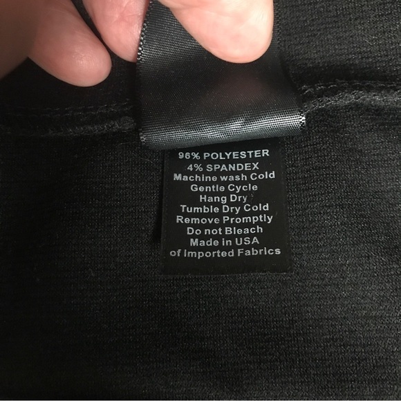 Agnes & Dora Black Flounce Skirt. Size 2X - Picture 8 of 10